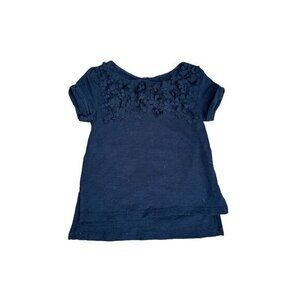 Gap Navy Floral Shirt